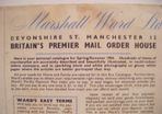 Rare Vintage 1954 MARSHALL WARD Catalogue