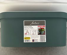 Balcony Terrace Flower Pot. Flower bridge, balcony Trough. New few available