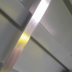 chrome  tile trims
