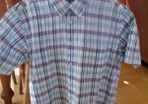 Mens Short Sleeved Cotton Shirt for Sale