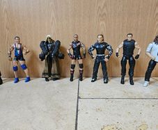 WWE 54 action figures, The 4 wrestlers in the last photo are sold