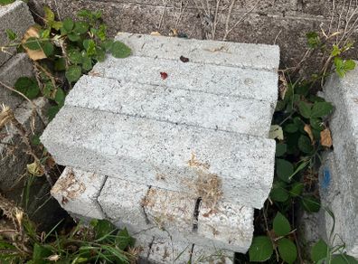 6" Soap Concrete Blocks 440 x 140 x 100mm 15n