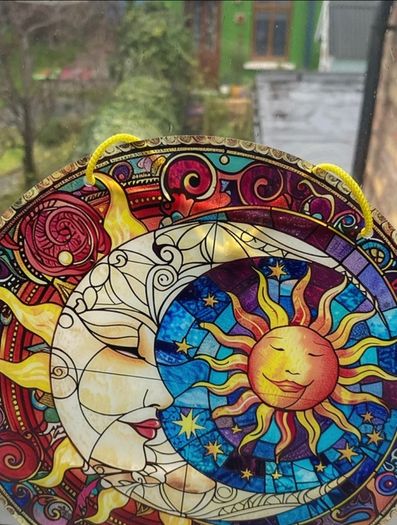 Sun/Moon Suncatcher