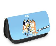 Bluey printed Personalised Pencil Case / Make up bag / back to school stationary