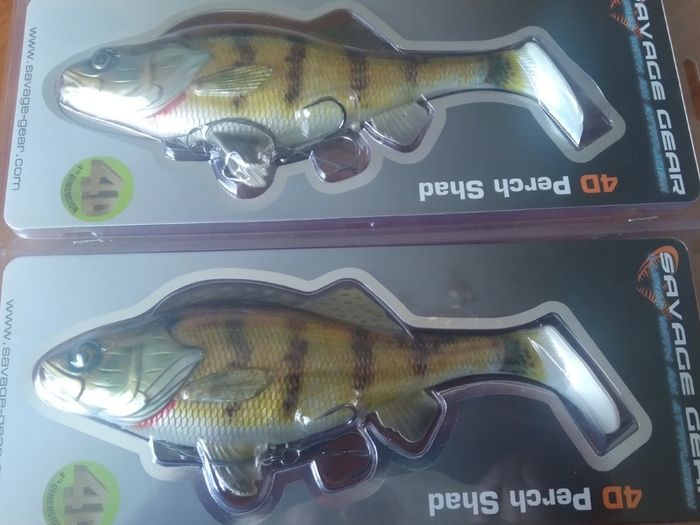 Savage Gear 4D Line Thru Perch Shad 23cm 168g