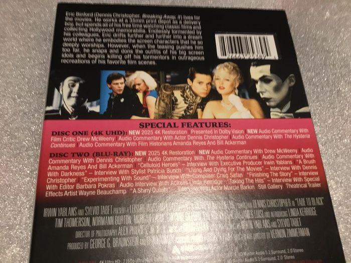 Fade to Black 4K Dolby Vision Collectors Edition Mickey Rourke