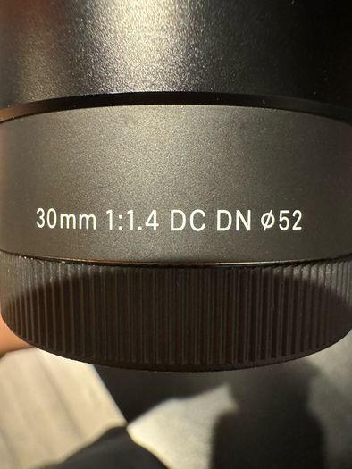Sigma 30mm f/1.4 E-Mount
