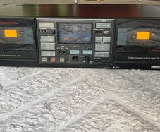 Sansui Stereo Double Cassette Deck D-75BW vintage