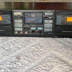 Sansui Stereo Double Cassette Deck D-75BW vintage