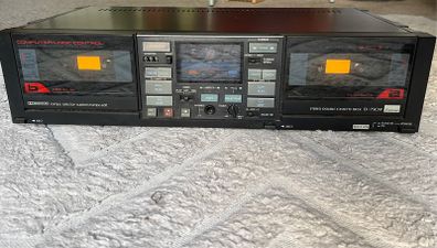 Sansui Stereo Double Cassette Deck D-75BW vintage
