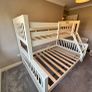 Triple bunk bed : double /single bunk bed. Image 2