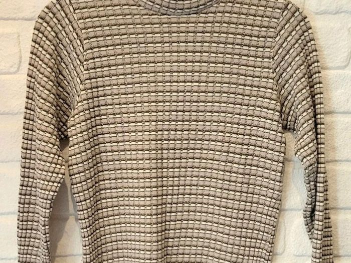 Vintage 70s / 80s mock turtleneck sweater top