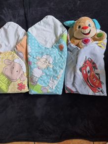 Swaddling wrap, blanket, mat 3in 1