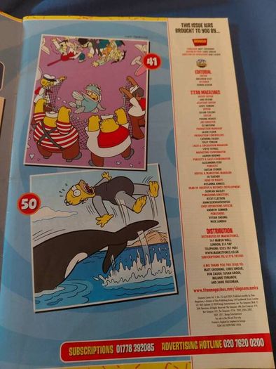 Simpsons comic