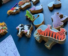Lanka kade wooden animals