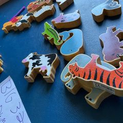 Lanka kade wooden animals