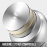 BRAND NEW 5 Layer Food Steamer 28cm 30cm Stainless Steel Stock Pot for Home Steaming Dumplings Vegetables Rice Cooking Steamed Dish Image 3