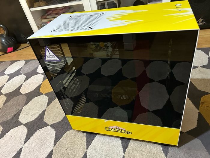 pc case with fans and cooler
