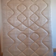Bed with mattress