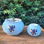 Carltonware Art Nouveau Cambridge Tobacco Jar and Match Striker Image 2