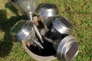 Solar lights not lighting.
