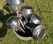 Solar lights not lighting.