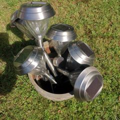 Solar lights not lighting.