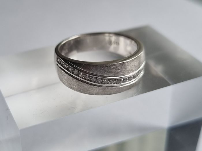 925 silver ring ZIRCONIA
