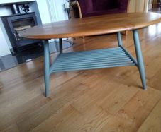 Ercol Oval 1960s Coffee Table