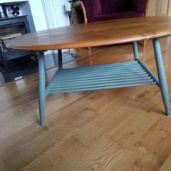 Ercol Oval 1960s Coffee Table