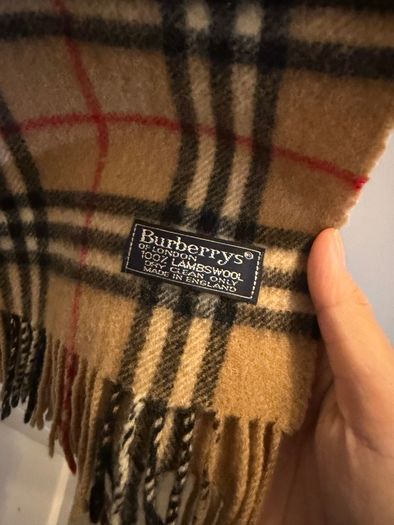 Vintage burberry scarf