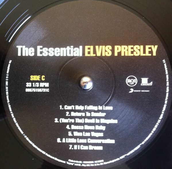 Elvis Presley  The Essential Elvis Presley 2LP