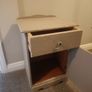 Solid Pine Bedside Locker - Coffee Chalk Paint Image 2