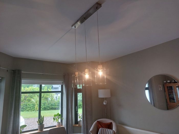 3 Light Bar Pendant