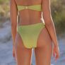 UK18 Stunning Brand New with tags B By Ted Baker Textured Sparkle High Leg Bikini Bottoms Image 3