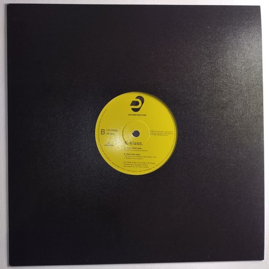 K-Klass  - Rhythm Is A Mystery - Deconstruction Records - Incl. PROPER Mix! UK Piano House CLASSIC!