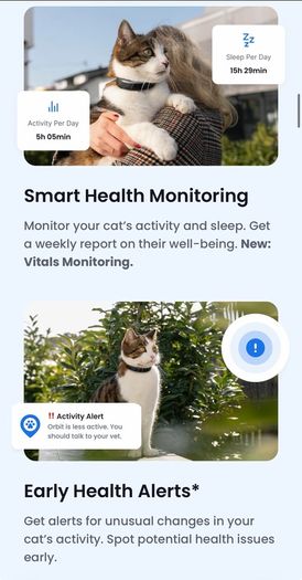 Tractive Cat Mini 6 Subscription Included