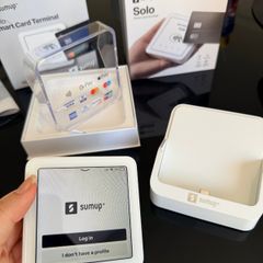 SumUp Solo Smart Card Terminal + Charging Dock