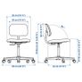 IKEA desk chair Image 2