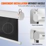 VEVOR Manual Pull Down Projector Screen, 100 inch 16:9 4K 1080 HD Retractable Projector Screen Image 2