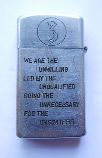 Vietnam Zippo Lighter SAI GON 74-75 Vintage Collectible Rare