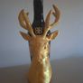 Gold Deer Head Bottle Holder Image 4
