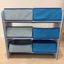 Kids Dinosaur Toy Storage Unit  6 Removable shelves Image 4
