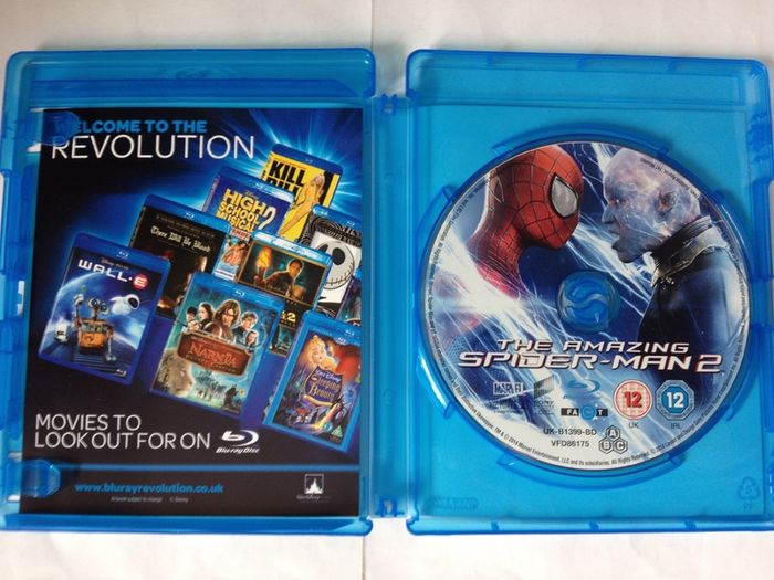 Spider-Man (Marvel) [2014] The Amazing Spider-Man 2 (Andrew Garfield, Emma Stone & Jamie Foxx) [Blu-ray Movie]