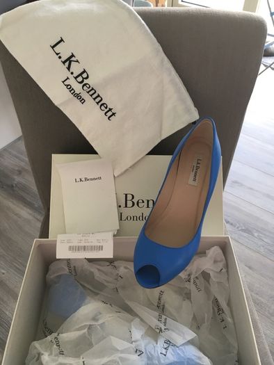 L.K Bennett Wedges - Like new !