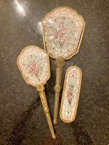 Vintage "The Regent London" 1950s Vanity Set