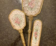 Vintage "The Regent London" 1950s Vanity Set