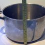 Large Vintage Stainless Steel AGA Casserole Pot and Lid - 24cm Image 7