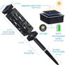 Solar Lights Outdoor, 6 Pack Garden Lights Solar Powered with Warm White LED Lights, Waterproof Solar Ornament Lights for Patio, Yard, Pathway Dusk to Dawn Auto On/Off Image 2