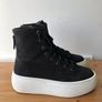 Andia Fora  high top leather platform shoes, uk4 Image 3